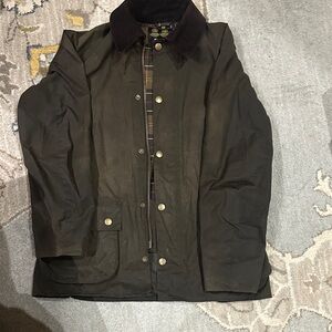 Barbour olive wax jacket